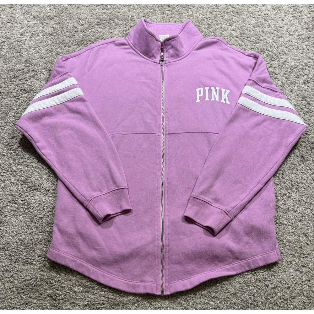 Victoria Secret PINK Oversized Fleece  Sweater Pink Loungewear Cozy Y2K Size‎ M